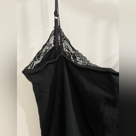 Spencers BodyRage skull w/ cherry blossom tree loungewear tank w/ elastic straps - Picture 12 of 12